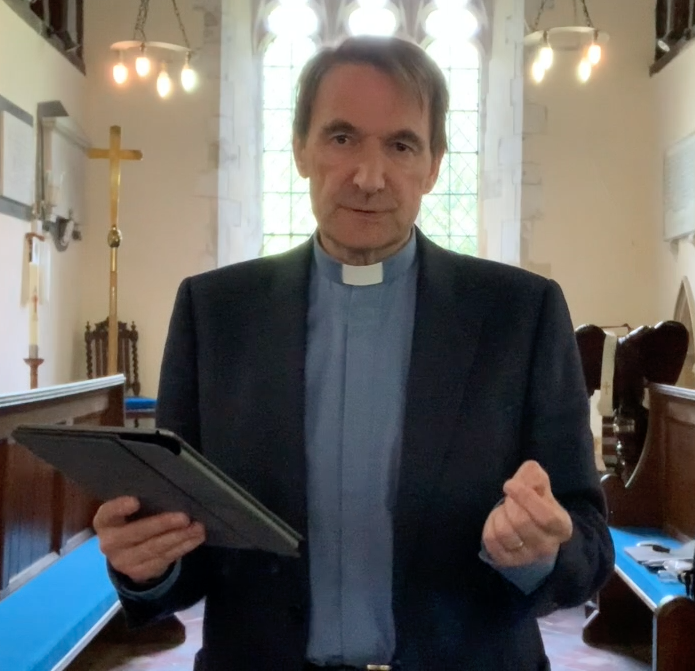 An image of the rector: Andrew Parry